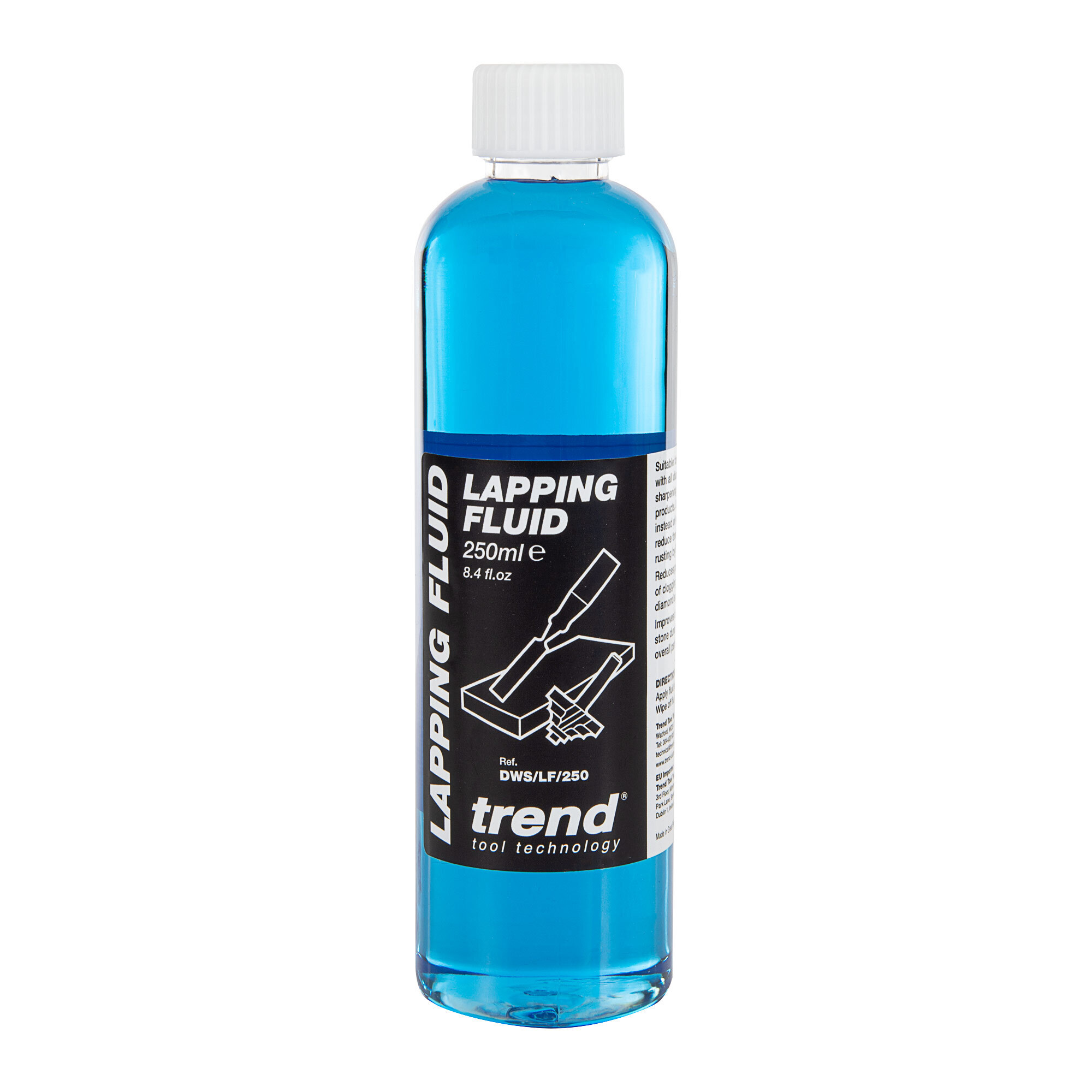 Trend Diamond Abrasive Lapping Fluid, 8.4 fl oz, Blue, Professional Grade, Reduces Rusting, DWS/LF/250